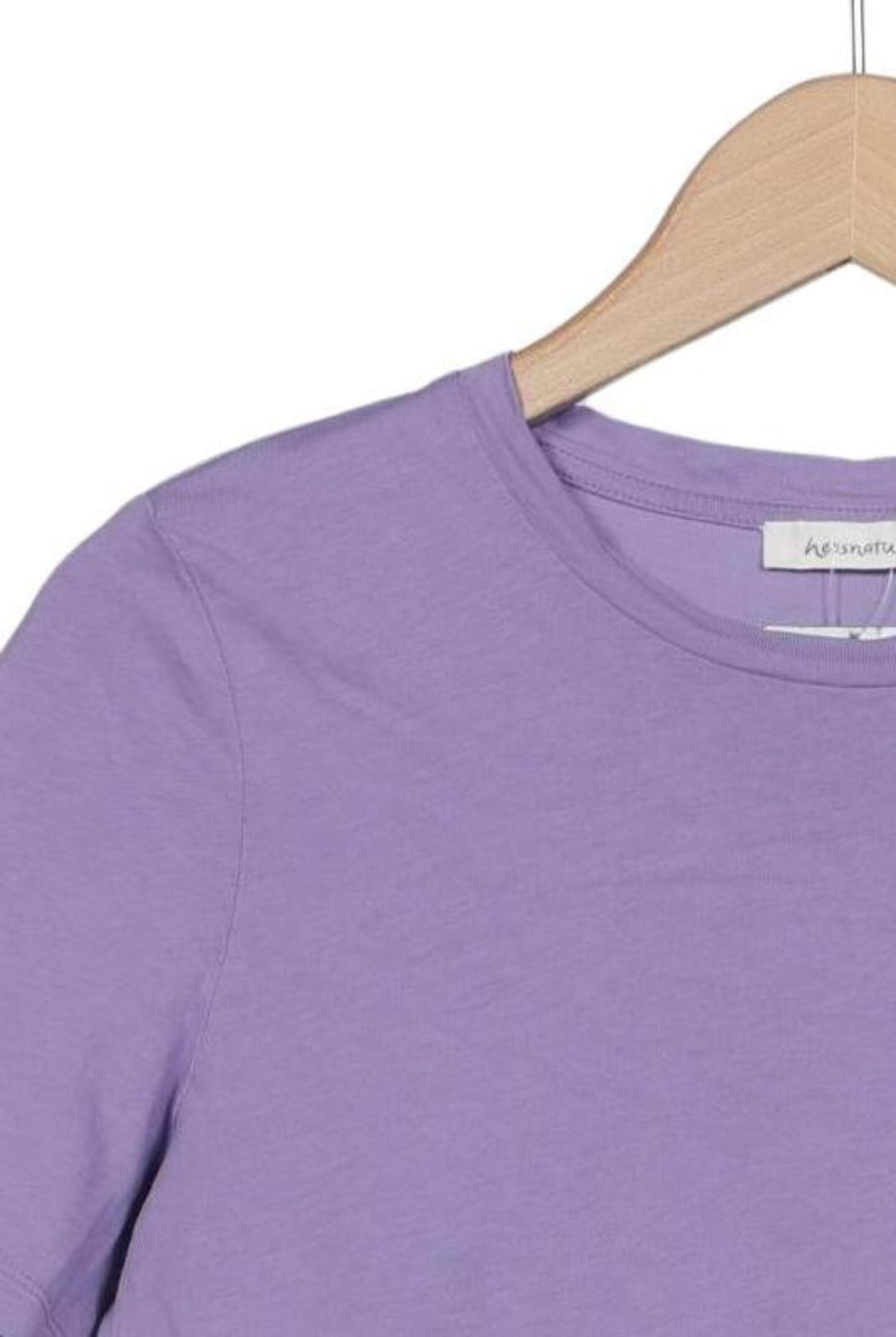 hessnatur Top & Shirt in S in Purple