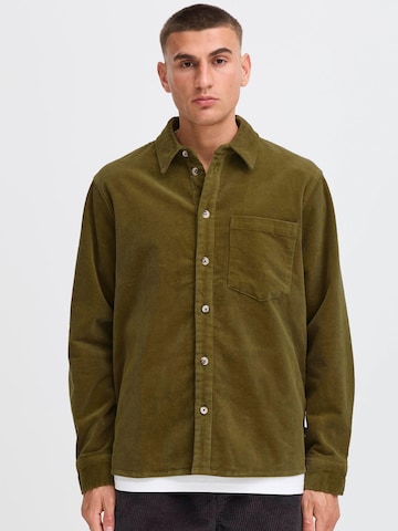 !Solid - Regular Fit Camisa 'MEYER' em verde