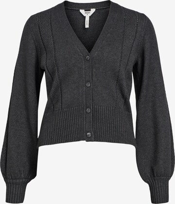 OBJECT Knit cardigan 'FRITZI' in Grey: front