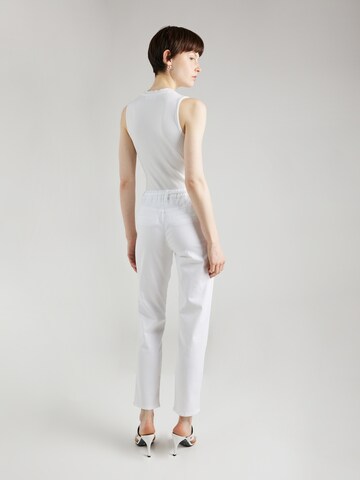 GERRY WEBER - Slimfit Pantalón chino en blanco