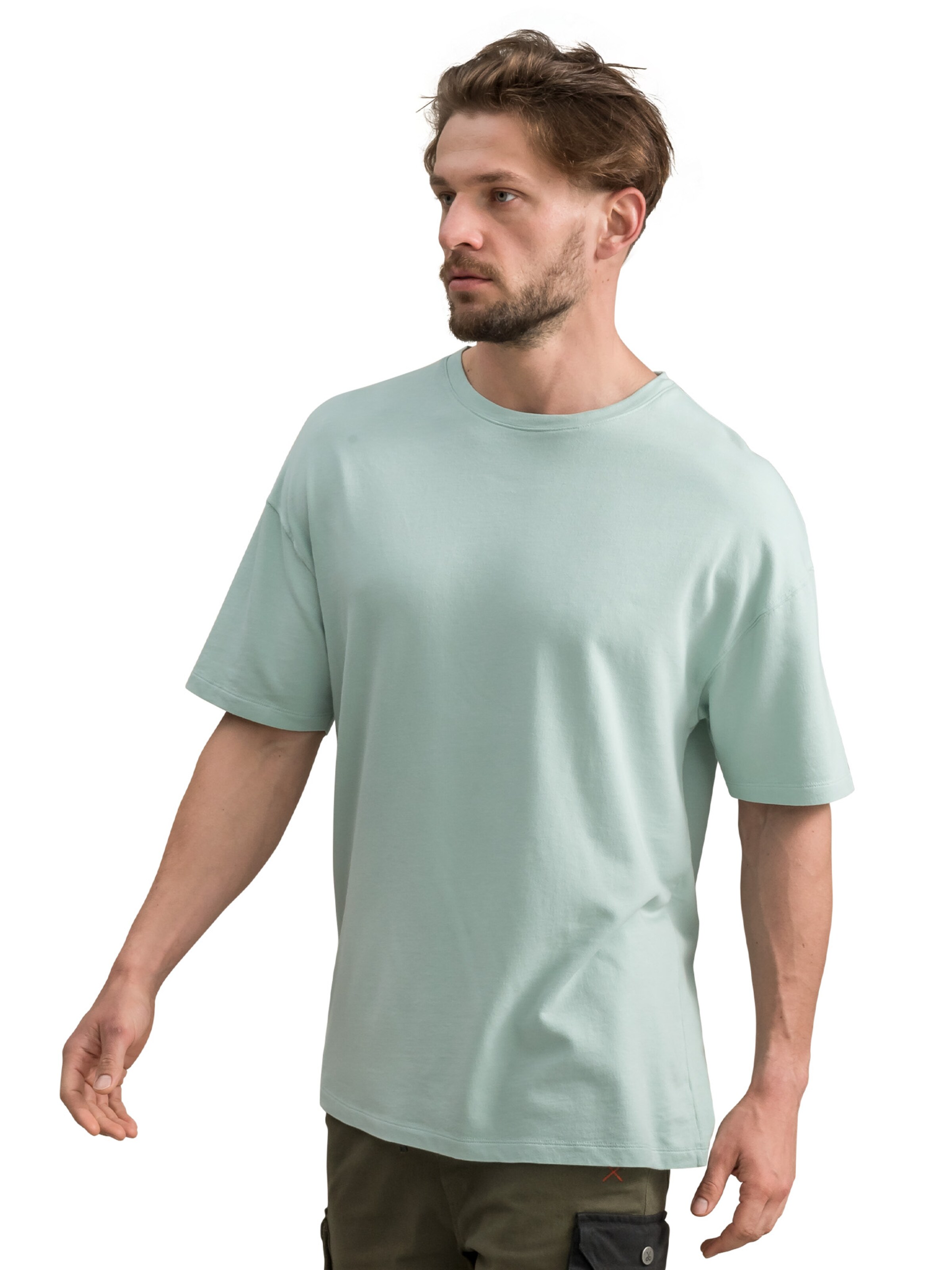 Maglietta 'Raven' di Kaft in verde: frontale