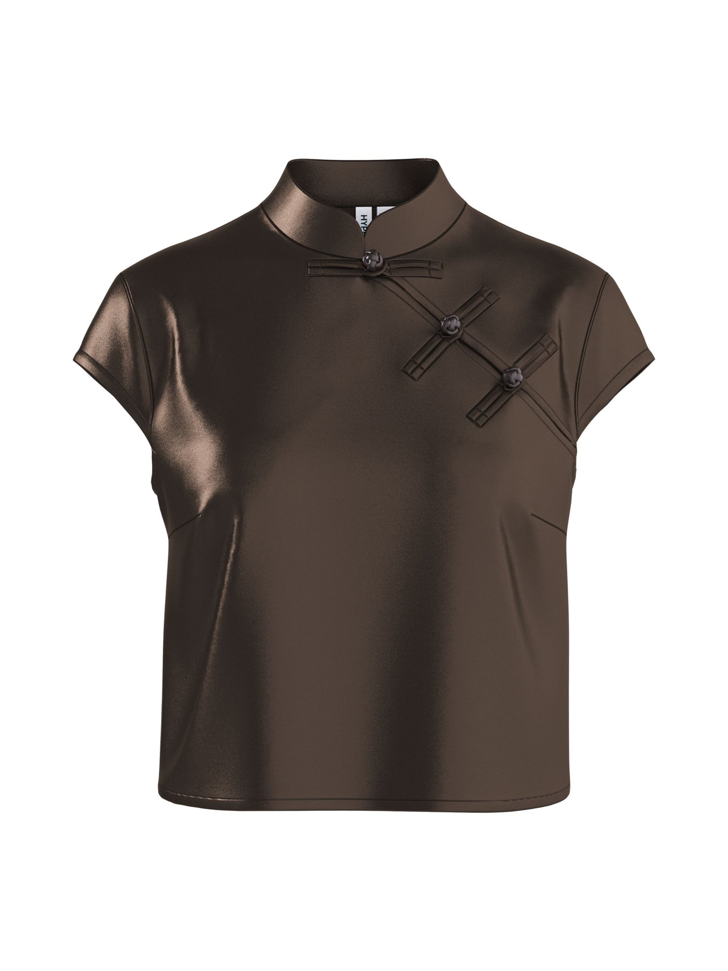 HYPEDROP - Top en marrón: frente