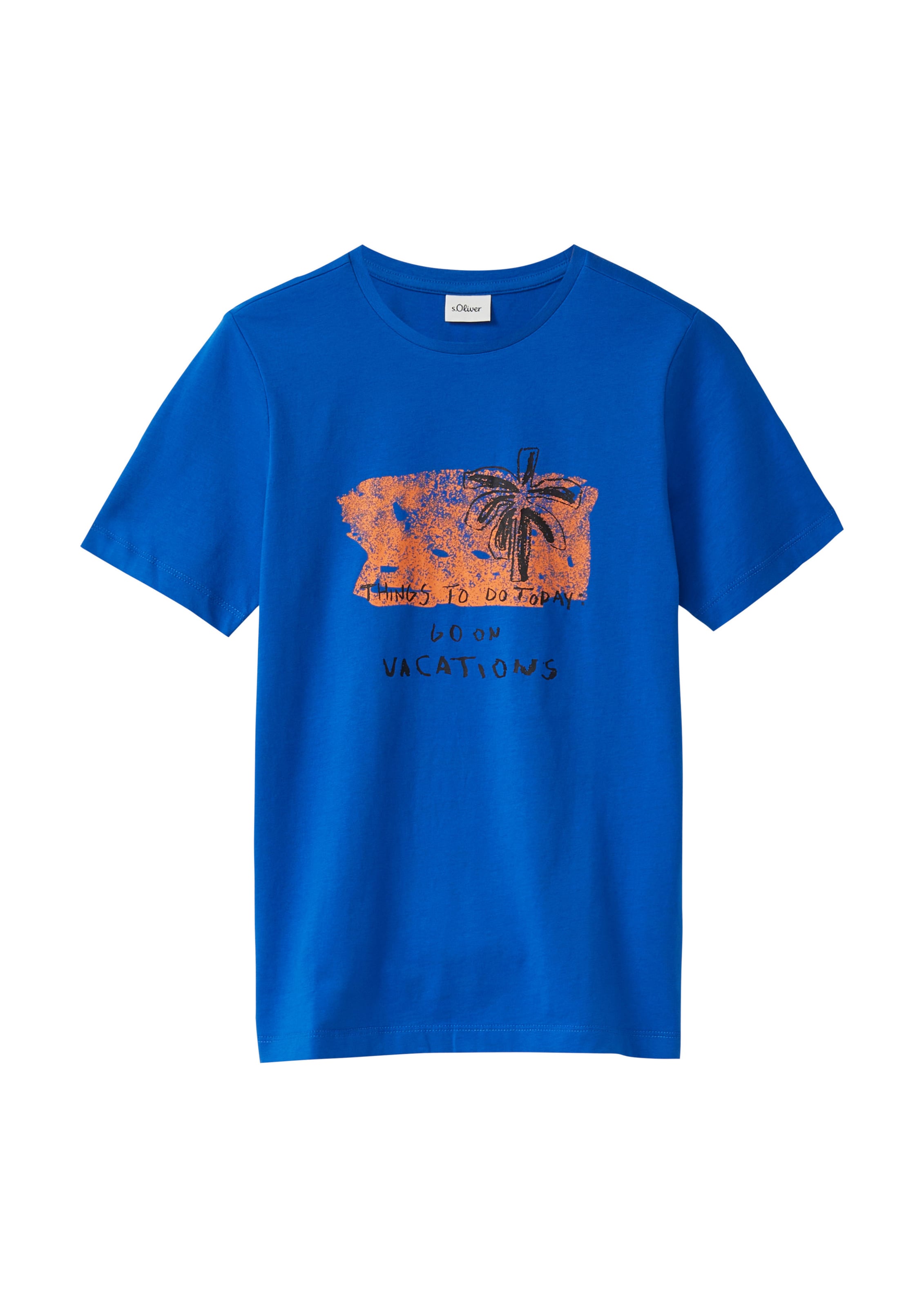 s.Oliver T-Shirt in Blau: Vorderseite