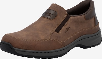 Slip on Rieker en marron : devant