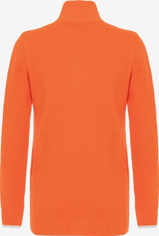 DENIM CULTURE Pullover ' DINA ' i orange