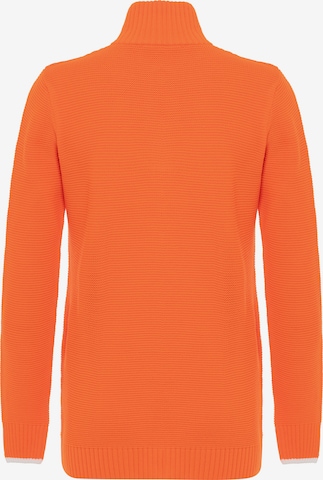 DENIM CULTURE Pullover ' DINA ' in Orange