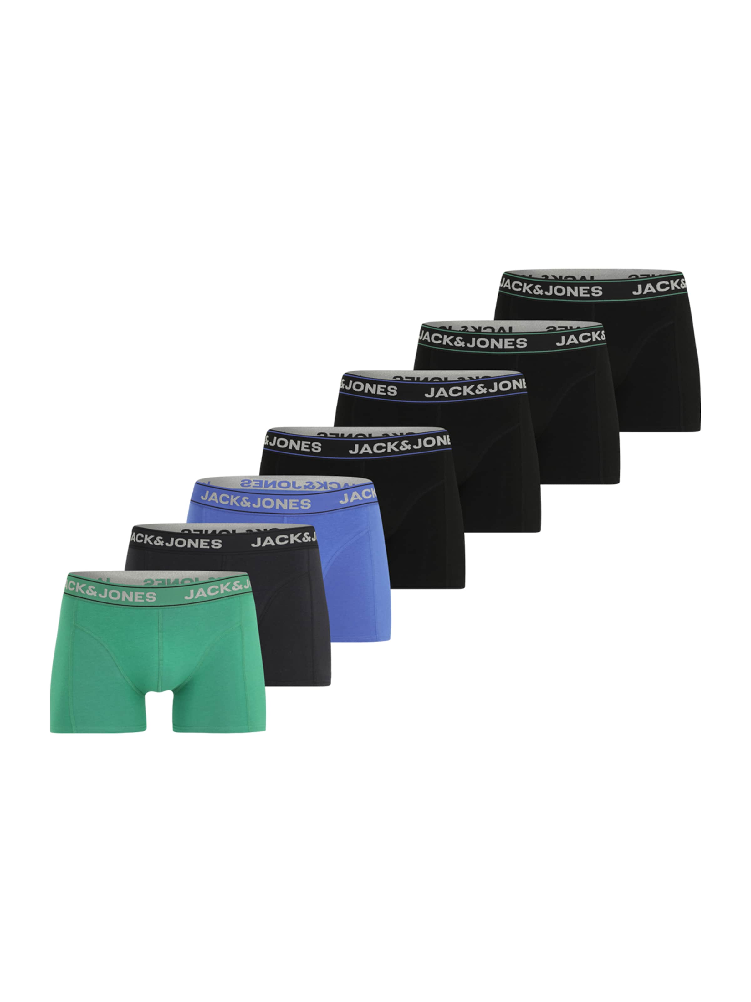 JACK & JONES Boxer shorts 'JACBLUME' in Opal / Anthracite / Mint / Black, Item view