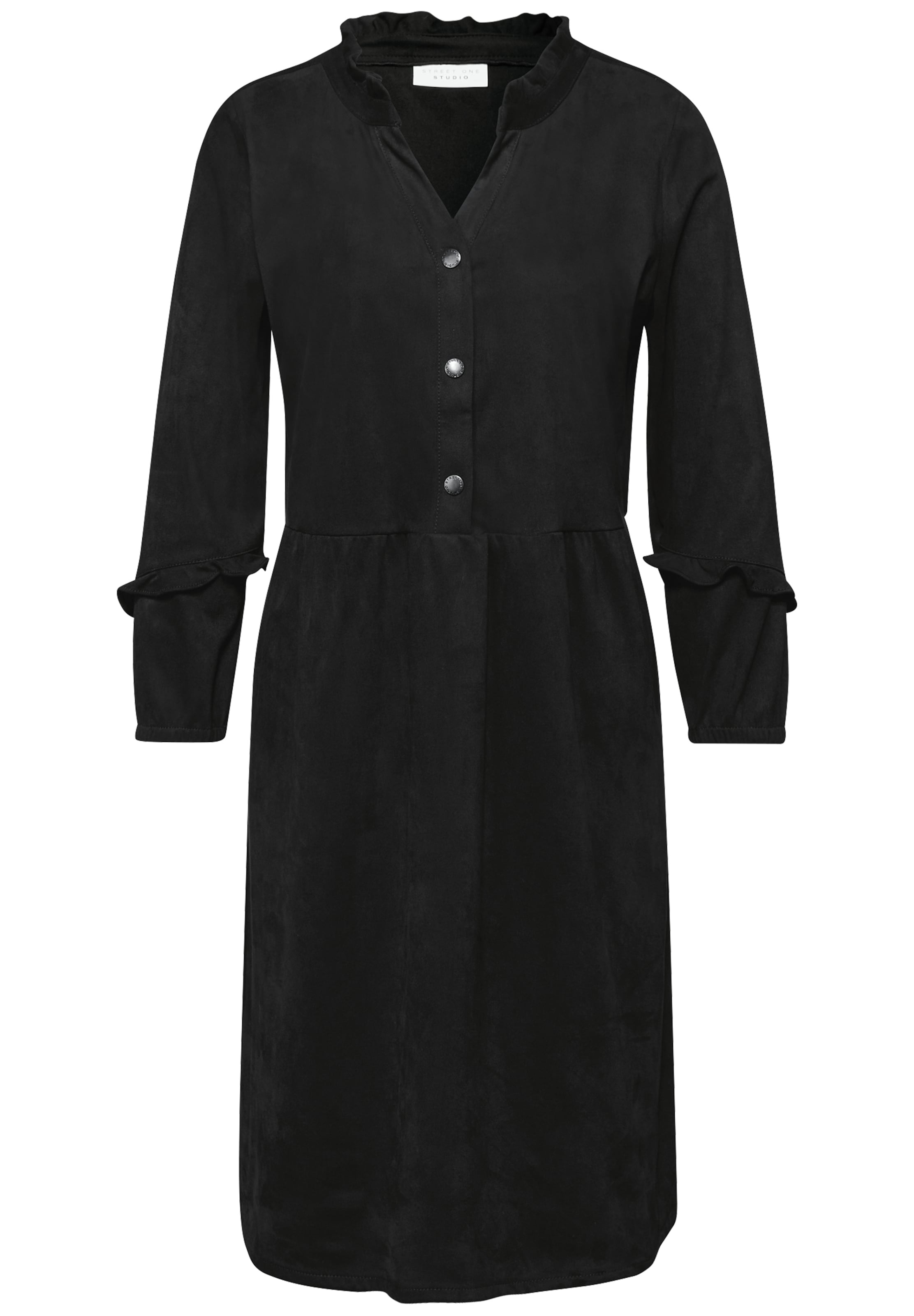 Street One Studio Kleid in Schwarz: Vorderseite