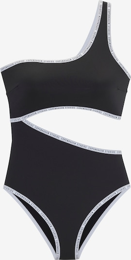 Copenhagen Studios Badeanzug in schwarz / weiß, Produktansicht