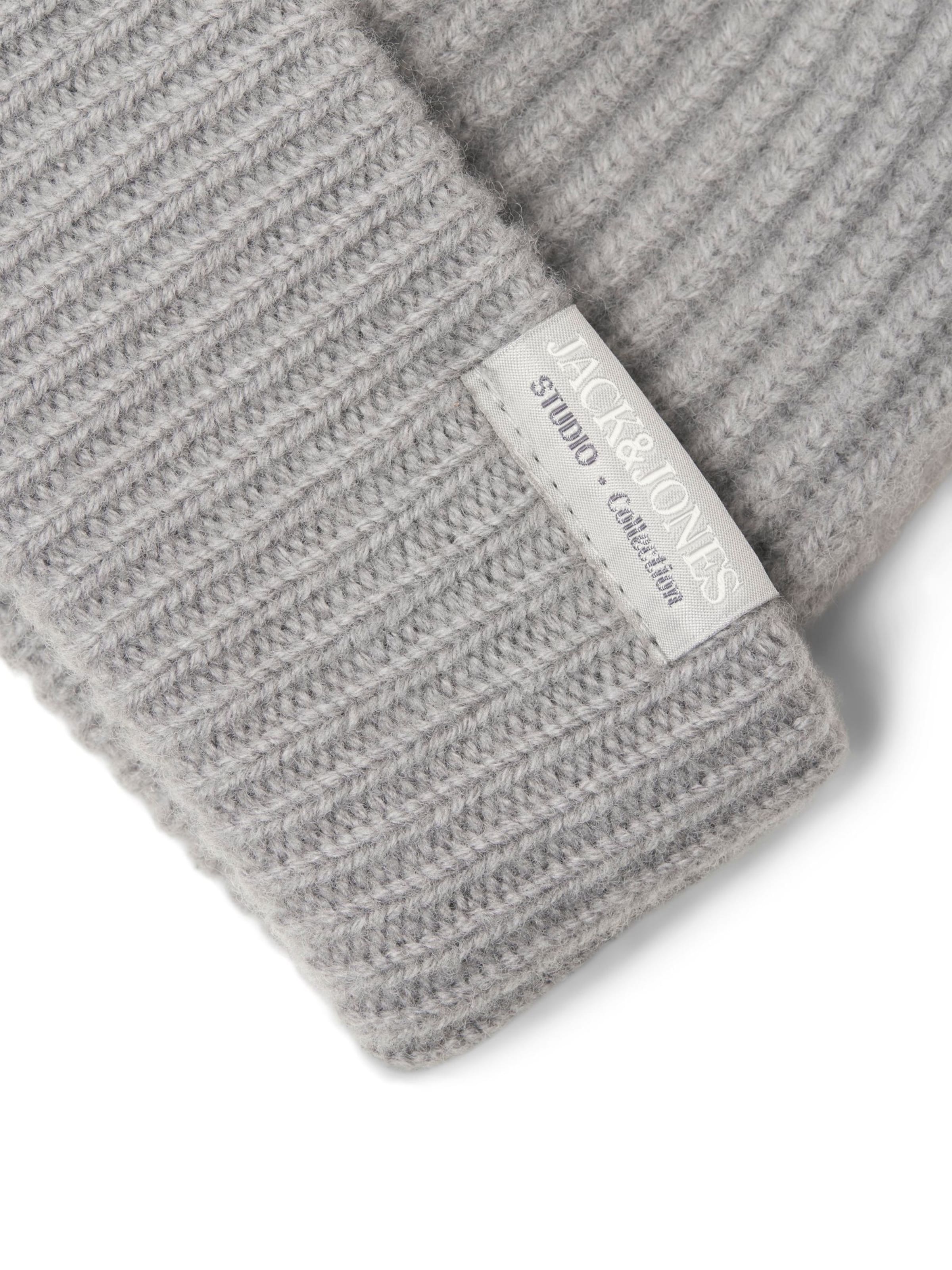 JACK & JONES Beanie 'JACPrem' in Grey