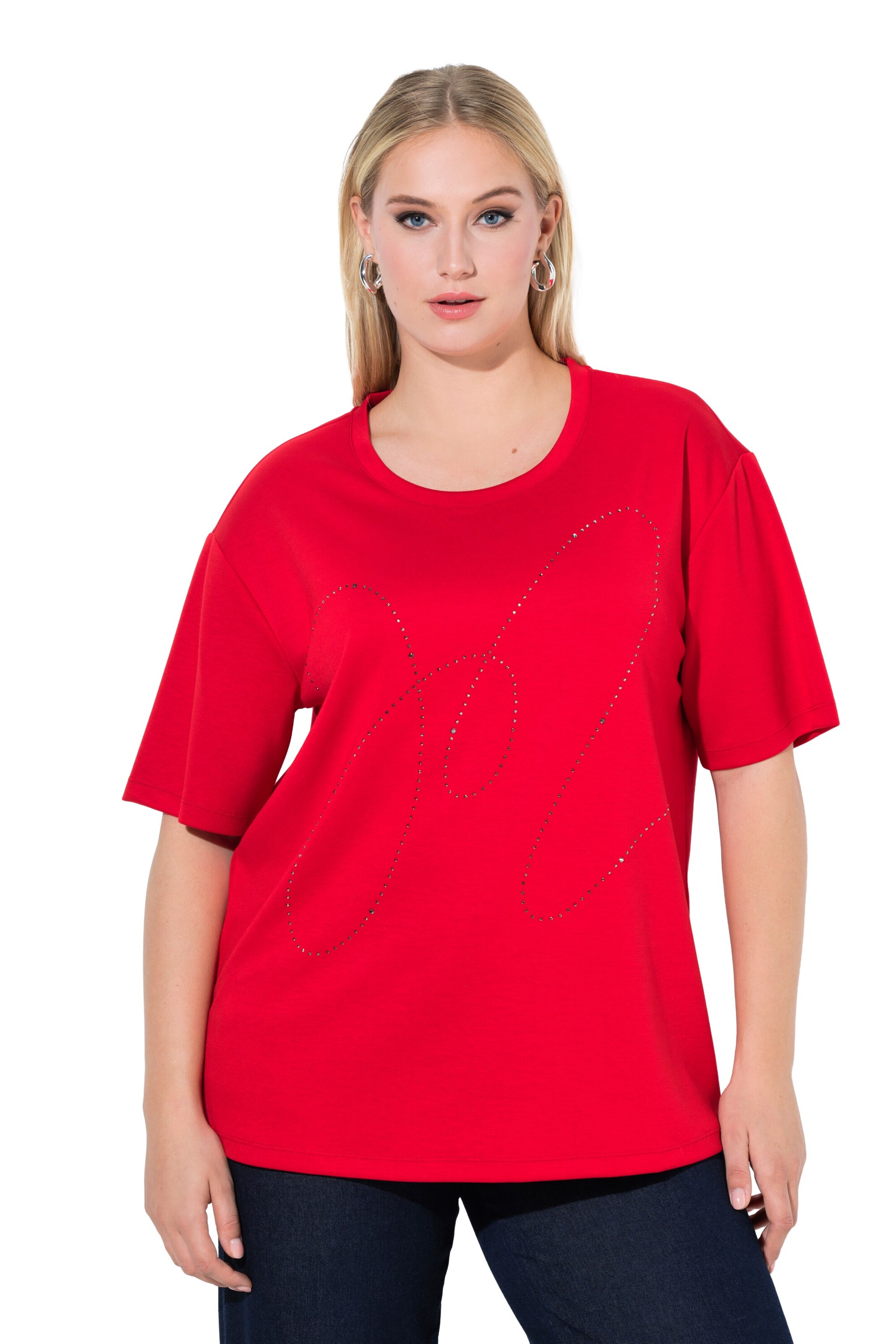 Ulla Popken Shirt in Red: front