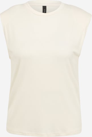 Y.A.S Tall Shirt 'ELLE' in White: front