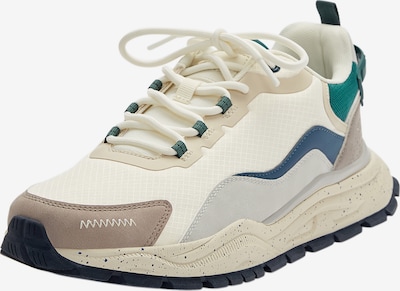 Pull&Bear Platform trainers in Beige / Sand / Opal / Jade, Item view