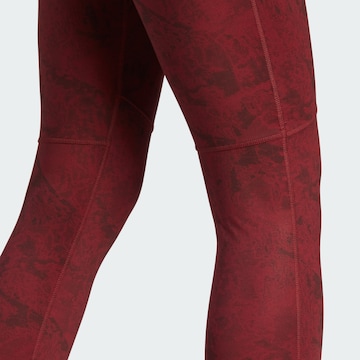 ADIDAS TERREX Skinny Παντελόνι φόρμας 'Multi' σε κόκκινο