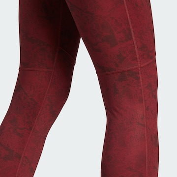 Skinny Pantalon de sport 'Multi' ADIDAS TERREX en rouge