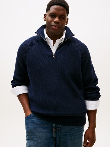 Pullover di Tommy Hilfiger Big & Tall in blu: frontale