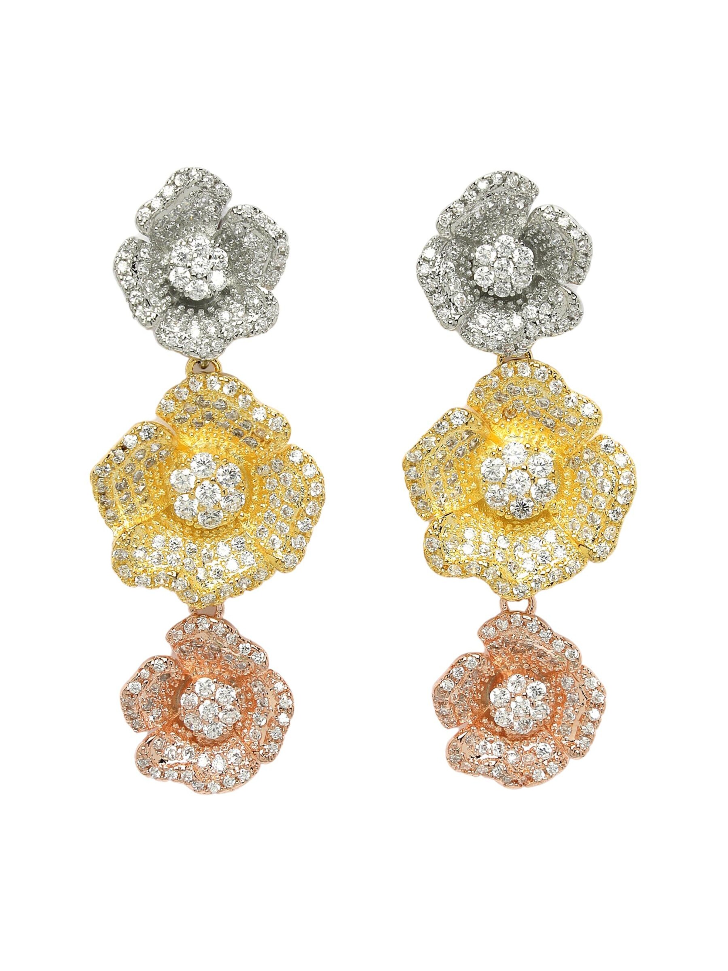 AVANT-GARDE PARIS - Pendientes 'Joannana' en Mezcla de colores: frente