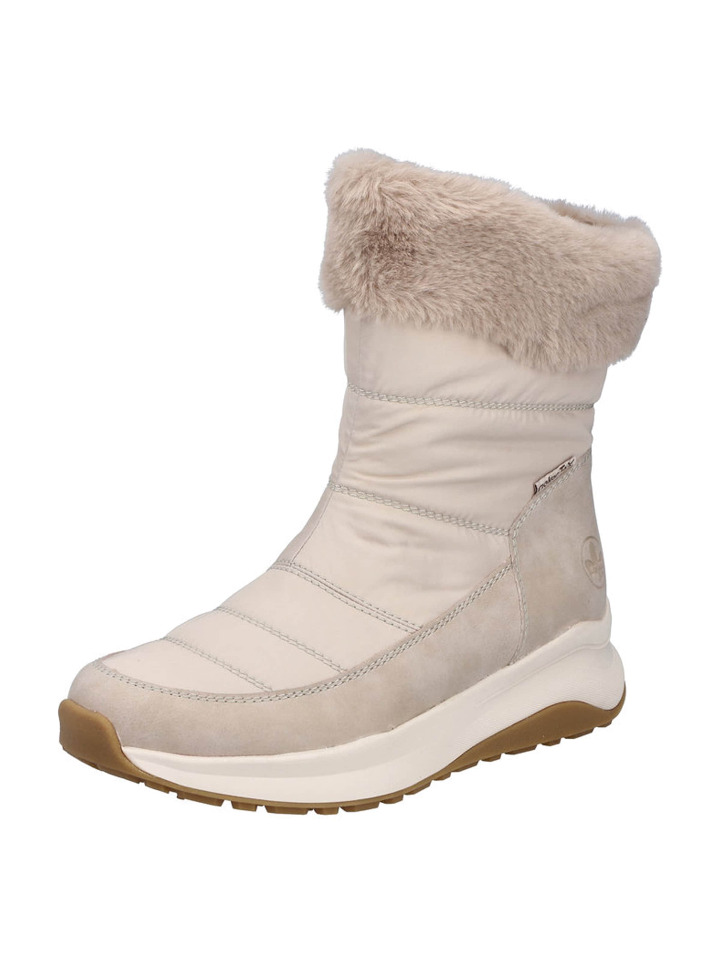 Rieker Snow boots in Beige: front