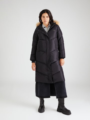 Lake View Winter coat 'Sphene' in Black: front