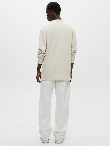 Pull-over Pull&Bear en blanc