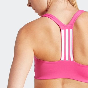 ADIDAS SPORTSWEAR Bralette Sports Bra 'Powerimpact' in Pink