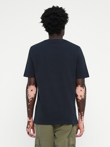 Lyle & Scott Shirt in Blauw: terug