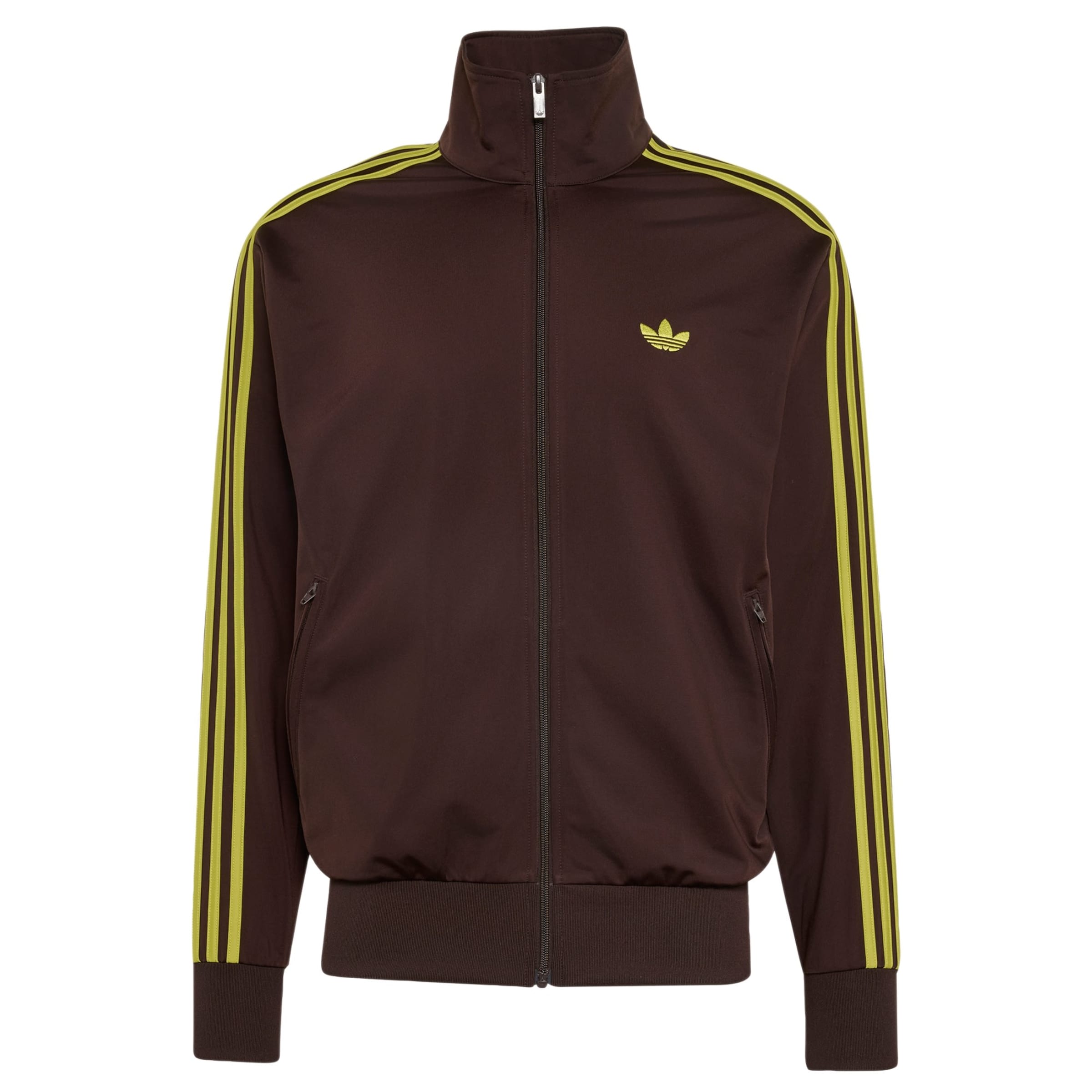 ADIDAS ORIGINALS Mikina 'Firebird' ve velikosti XS - hnědá / žlutá, Produkt