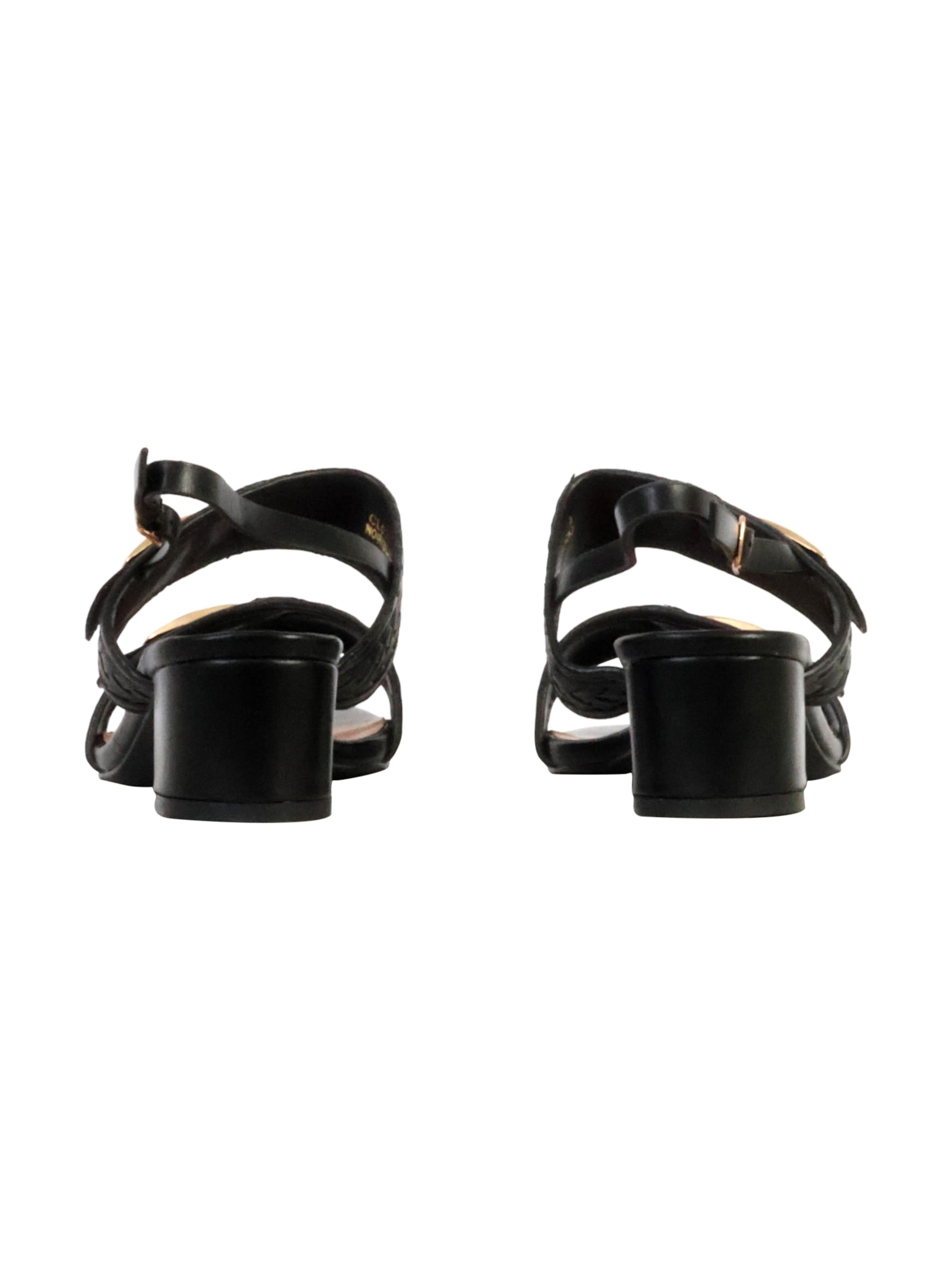 POTI PATI Sandal 'Supermodische Sandalen mit Absatz' in Black