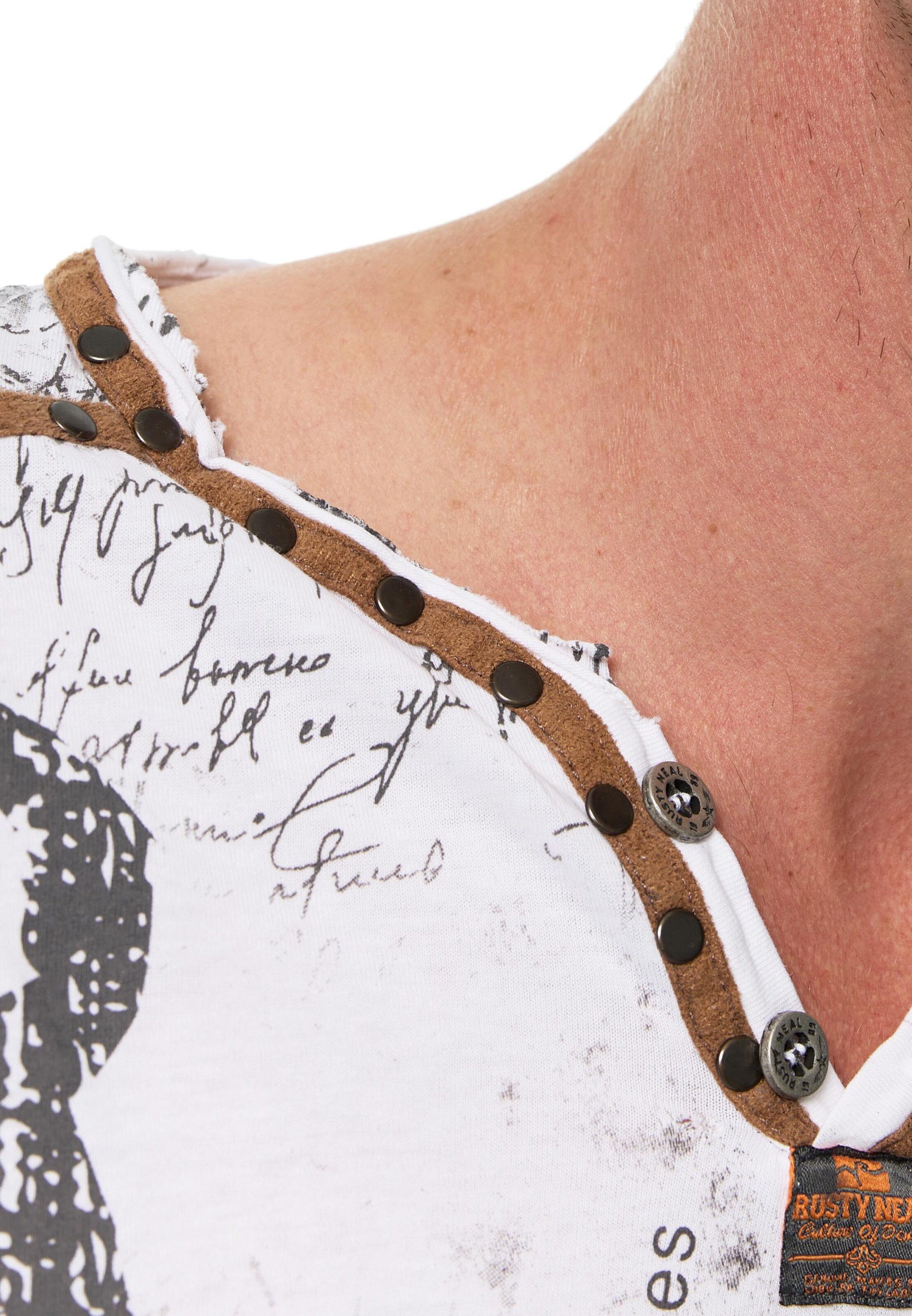 Rusty Neal Shirt in Wit