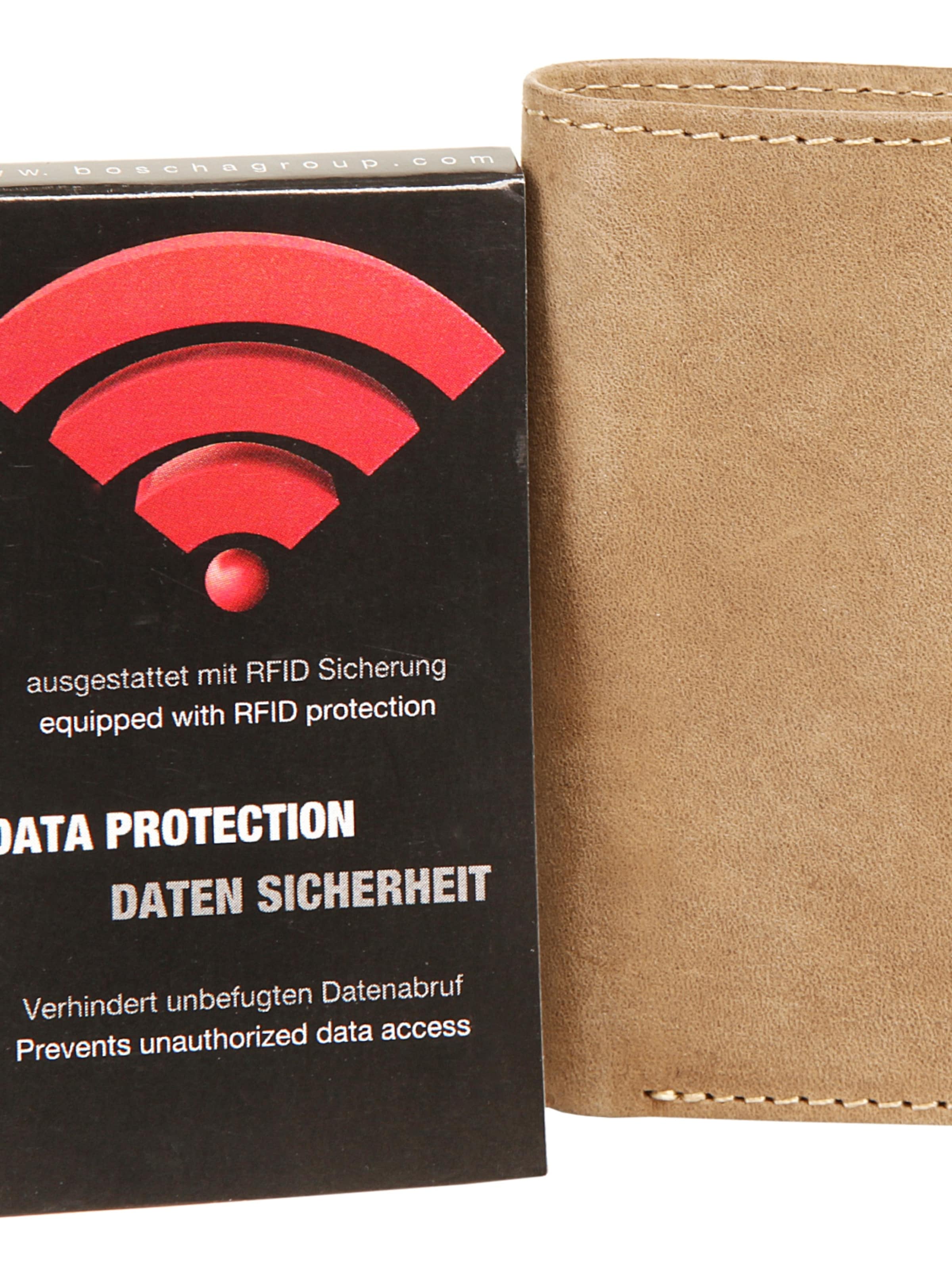 BODENSCHATZ Wallet 'Bodenschatz Geldbörse BICOLOUR' in Brown