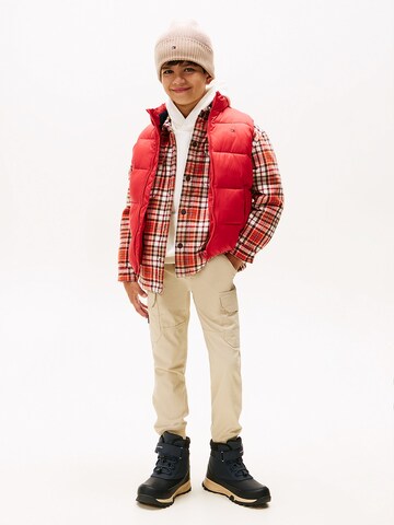 TOMMY HILFIGER Weste in Rot