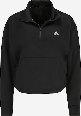 Sweat de sport 'Aeroready ' ADIDAS SPORTSWEAR en noir : devant