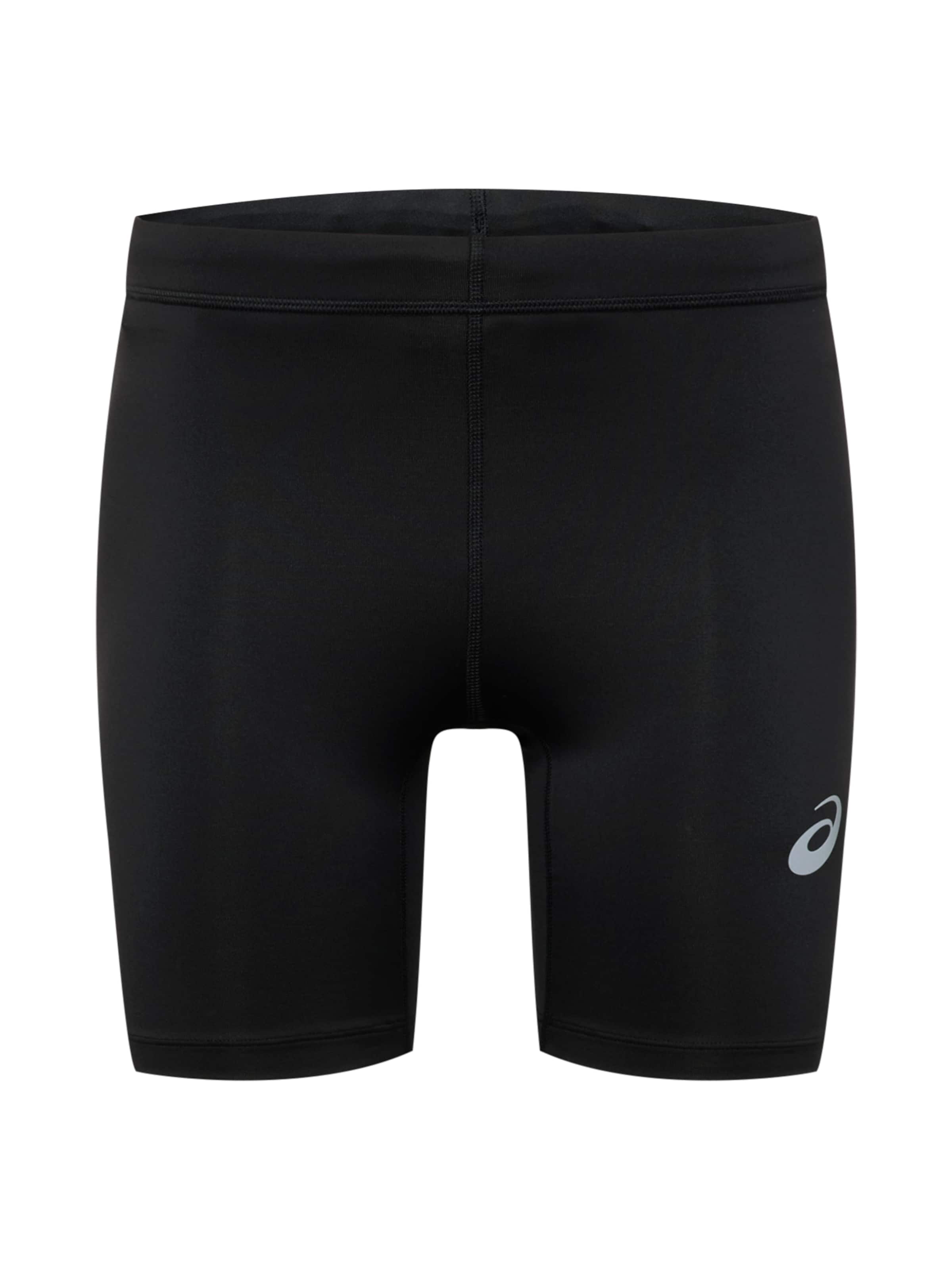 ASICS Skinny Παντελόνι φόρμας σε μαύρο: μπροστά