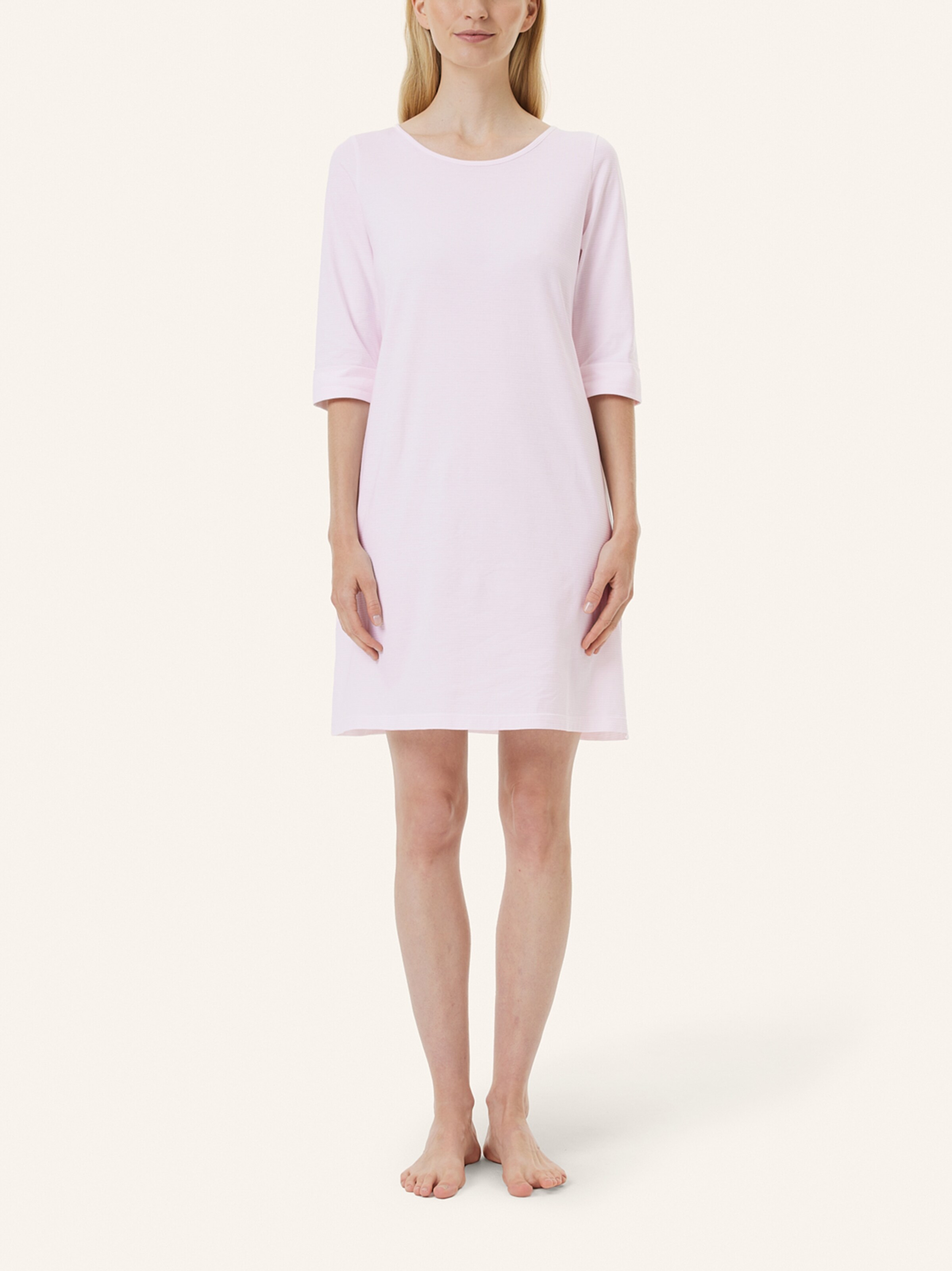 Yellamaris Nightgown ' Basic ' in Pink: front
