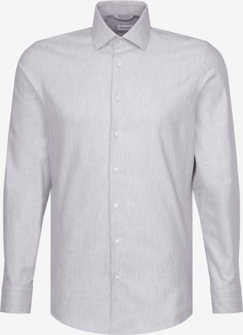 SEIDENSTICKER Regular fit Zakelijk overhemd 'Shaped' in Grijs: voorkant