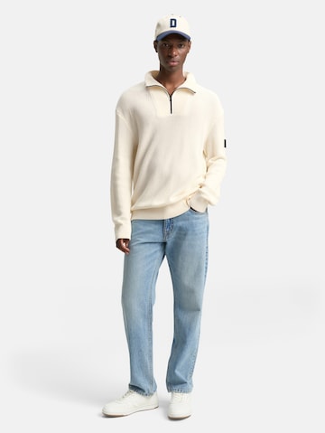 Pull-over TOM TAILOR DENIM en blanc