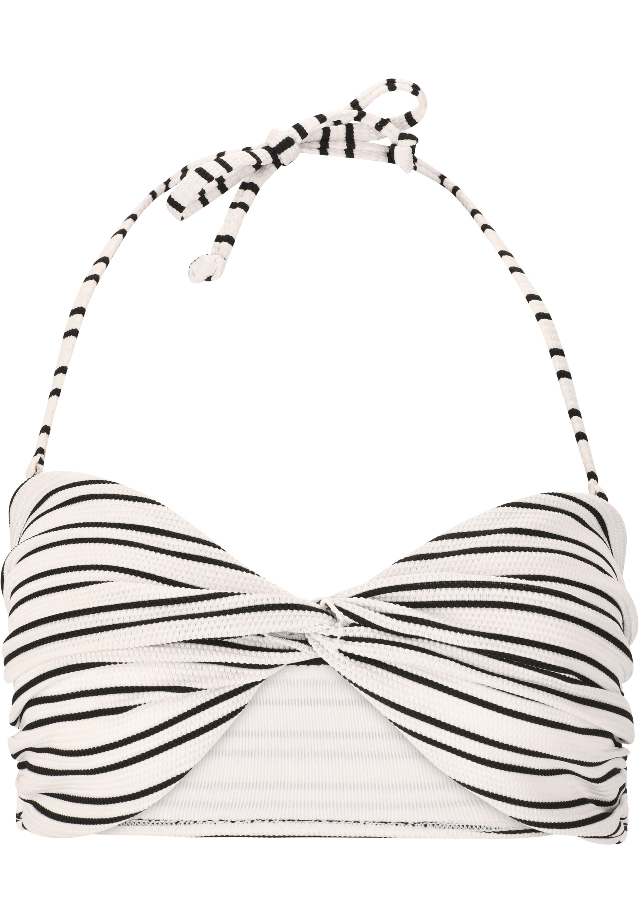 Athlecia Triangel Bikinioberteil 'Destiny' in Weiß: Vorderseite