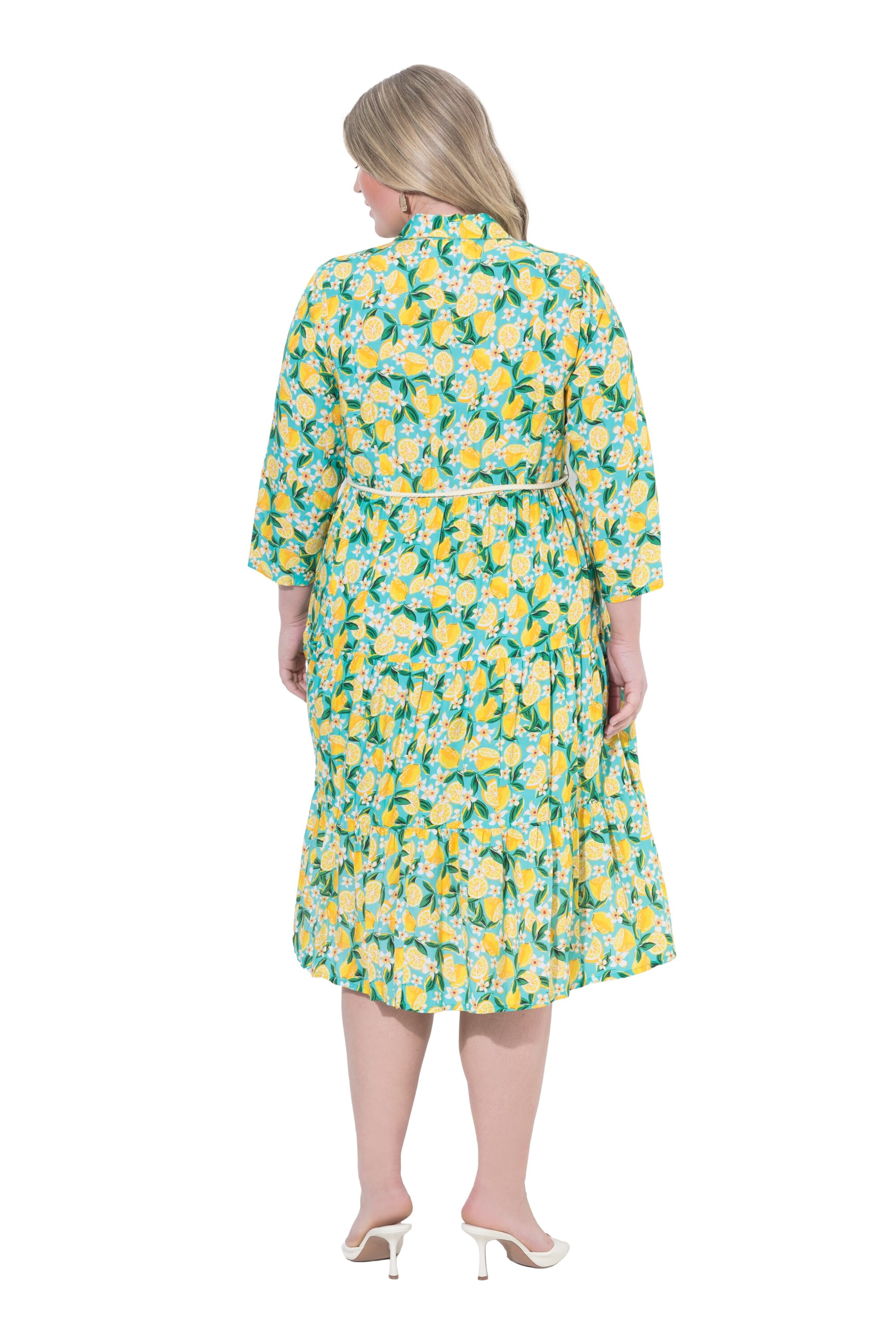 MIAMODA Shirt dress in Green