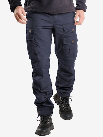 normani Regular Outdoor Pants 'Leviathan' in Blue: front