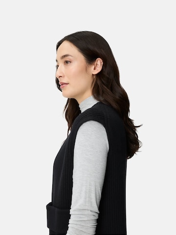 CAMEL ACTIVE Strickweste mit Taschen in Schwarz