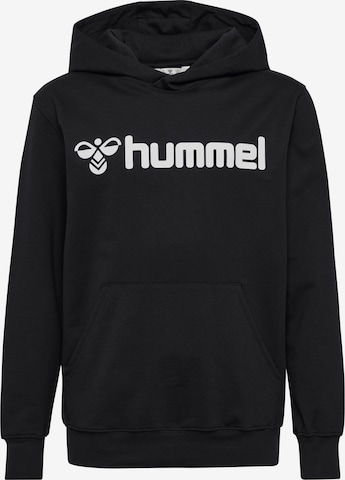 Hummel Sportief sweatshirt in Zwart: voorkant