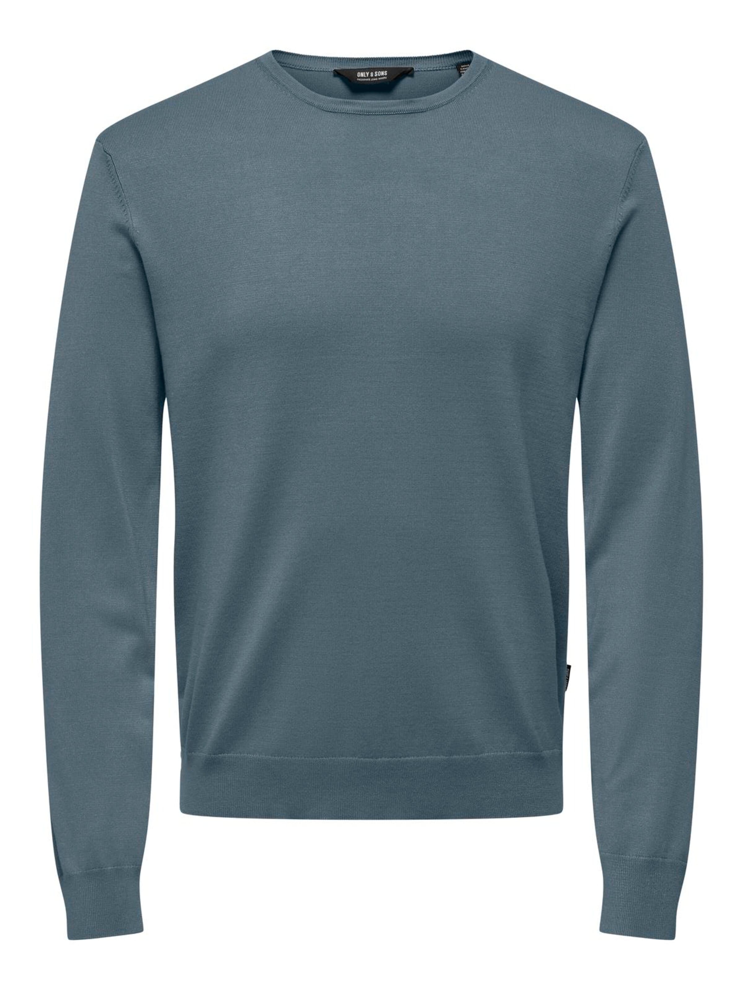 Pull-over Only & Sons en bleu : devant