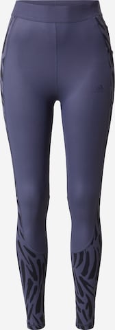 ADIDAS SPORTSWEAR Skinny Leggings in Blau: predná strana