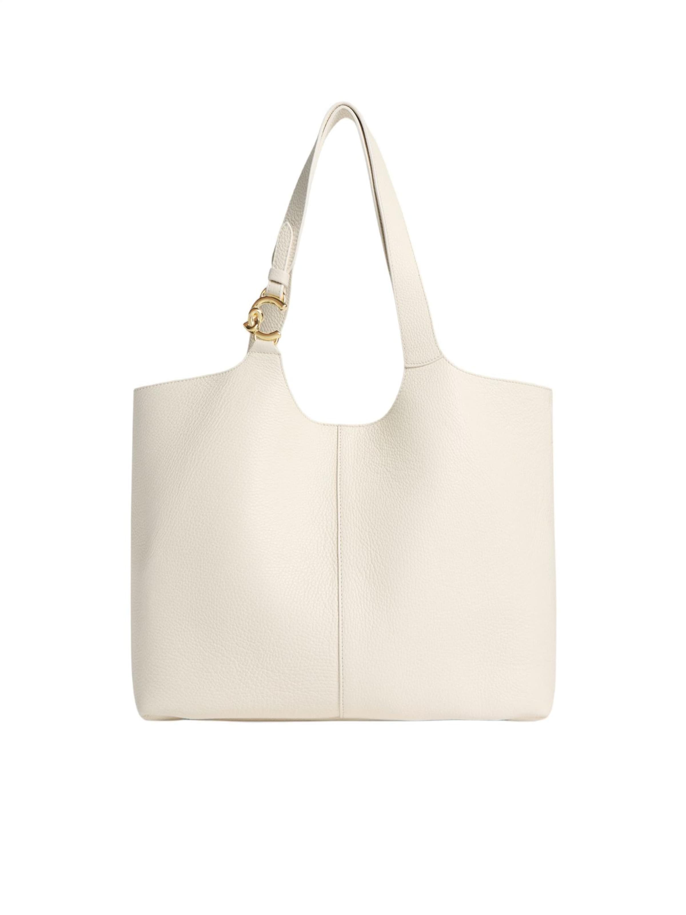 Borsa a spalla 'C-Easy S26 1' di Coccinelle in bianco: frontale