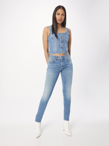 REPLAY Skinny Jeans 'New Luz' in Blauw