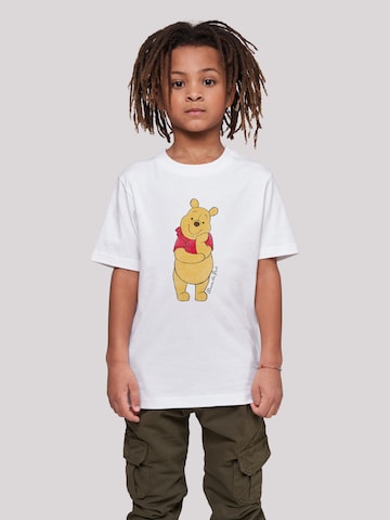 F4NT4STIC Shirt ' Disney Winnie-The-Pooh-Classic' in Wit: voorkant