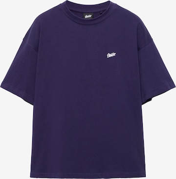 Maglietta 'STWD' di Pull&Bear in blu: frontale