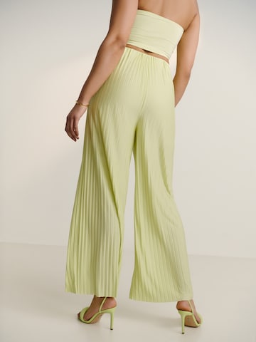 Guido Maria Kretschmer Women Wide leg Broek 'Saphia' in Groen