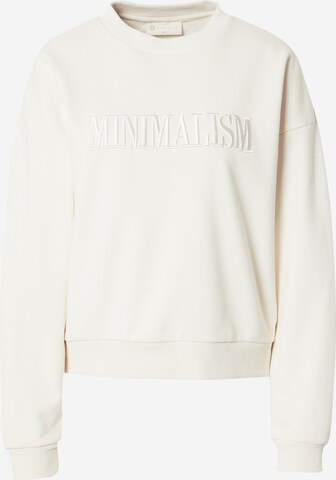 Athlecia Sportief sweatshirt 'Aurore' in Wit: voorkant