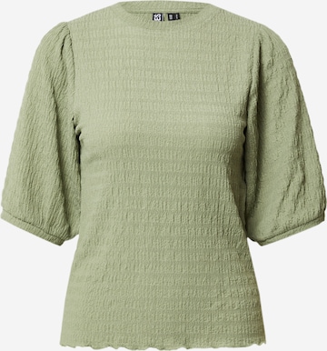 PIECES Shirt 'ALICE' in Green: front